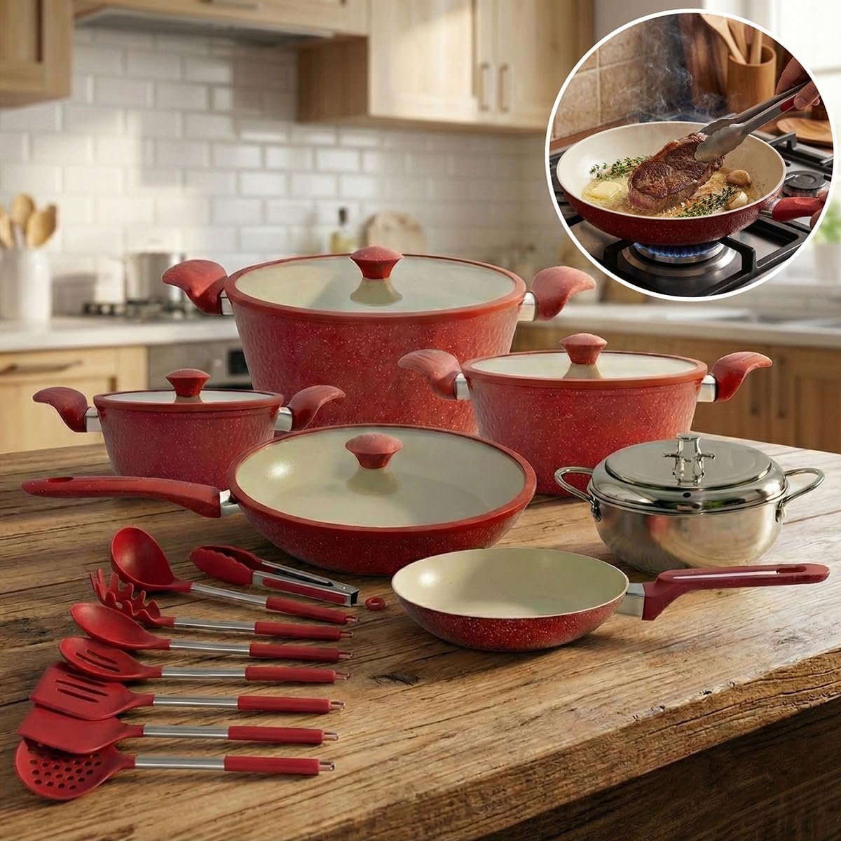 Jogo de Panelas Inox